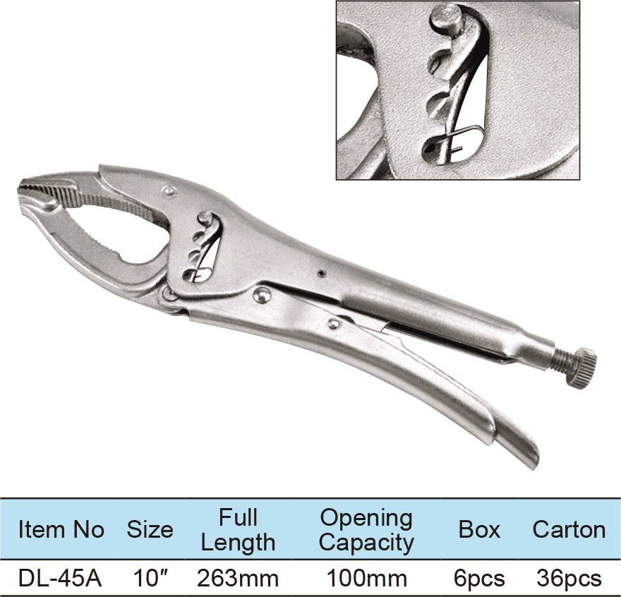4 Position Locking Pliers, Extra Wide Opening(图1)