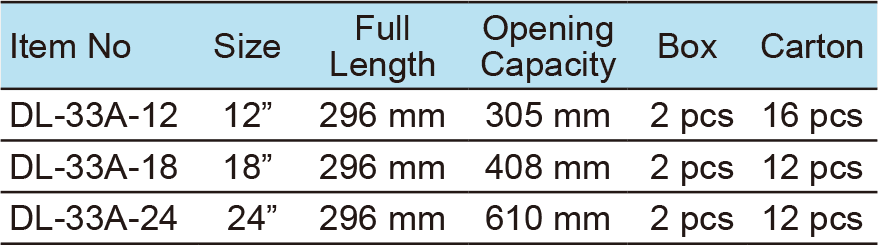 Sliding Arm Locking C-Clamp , Wide Opening(图1)