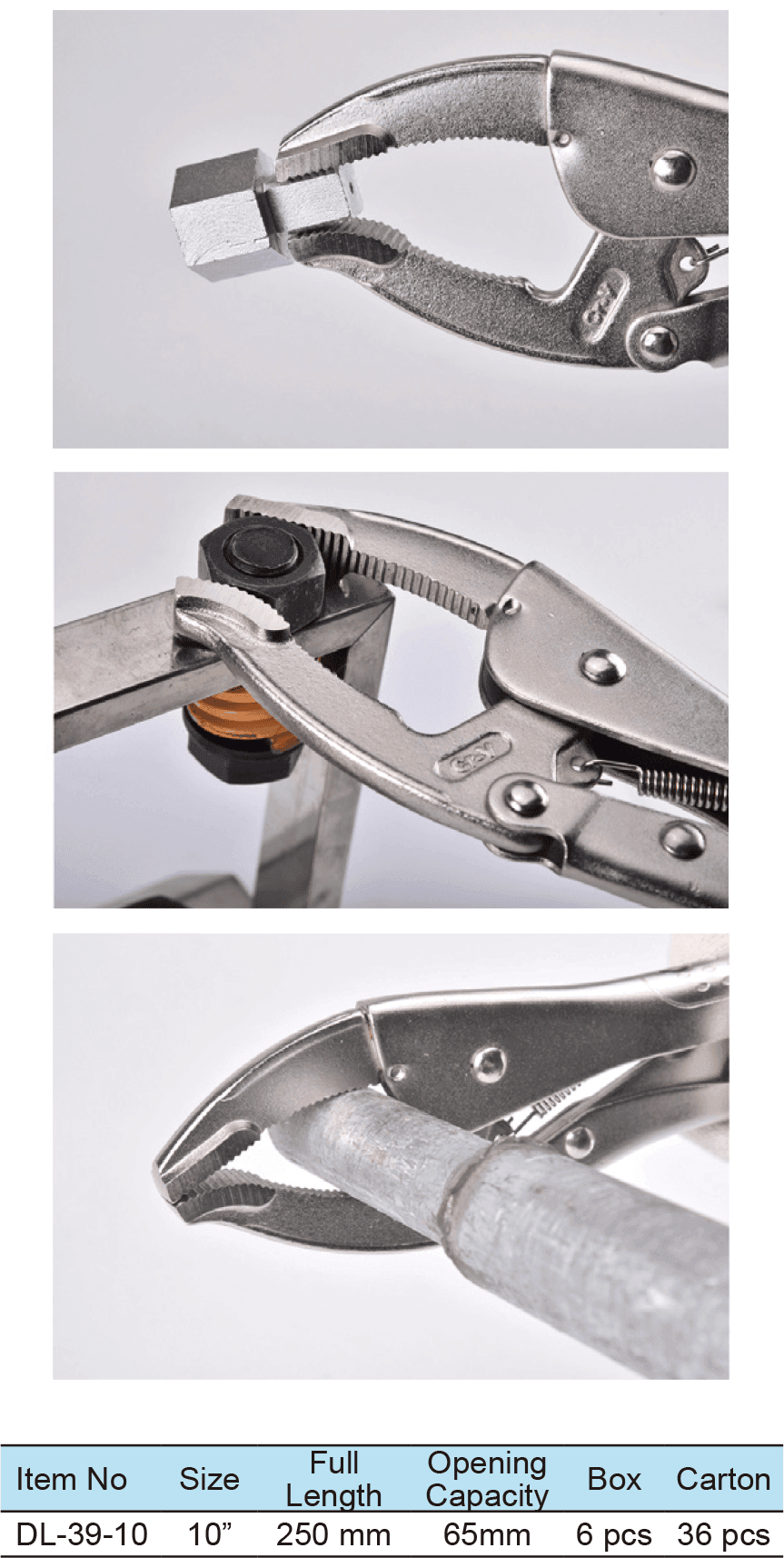 Locking Pliers, Wide Opening 0-50MM(图1)