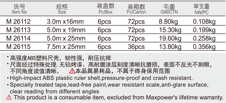 高档塑壳钢卷尺(图1)