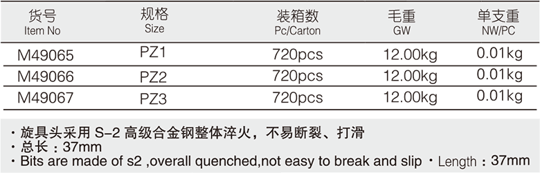 6.3mm系列米字旋具套筒(图1)